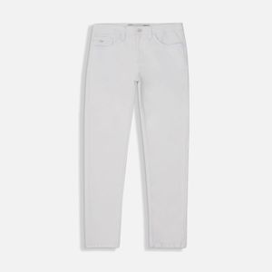 Jean Slim Color Blanco Para Hombre