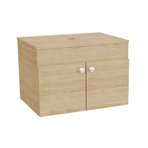 Mueble de baño en MDP sin lavamanos 60cm Rovere