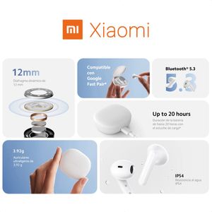Xiaomi Redmi Buds 4 Lite, Auriculares Táctil Manos Libres Negro