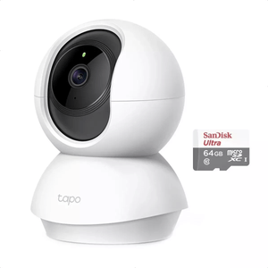 Cámara Ip Wifi Robótica 3mp Alarma Tp-link Tapo C210 + Micro 64GB