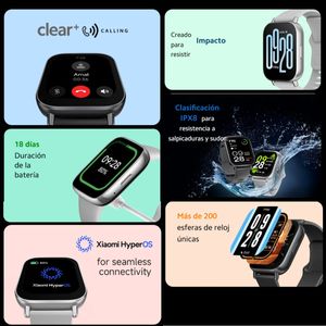 Xiaomi Redmi Watch 5 Active, Smartwatch Con Llamadas BT, Negro