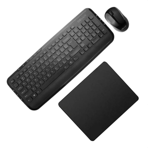 Combo Teclado Slim Multimedia + Mouse + Pad Mouse S Delux