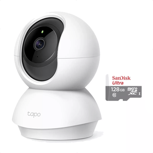 Cámara Ip Wifi Robótica 3mp Alarma Tp-link Tapo C210 + Micro 128GB