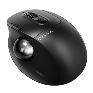Mouse Ergo Trackball Delux Mt1 Db Inalámbrico  Bluetooth