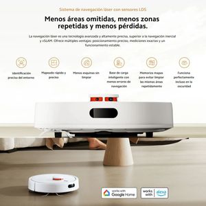 Xiaomi Robot Vacuum S20 Aspiradora Smart Trapeadora, Wht
