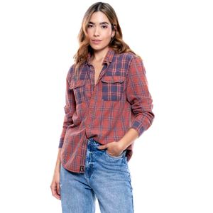 Camisa Manga Larga A Cuadros