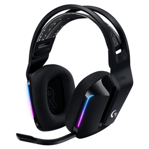 Logitech G733 Diadema Gamer Inalámbrica  Rgb Lightsync - Negro