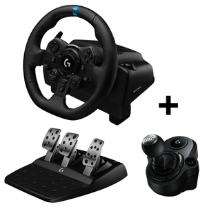 Volante Carreras Trueforce PS4 y PS5 G923 Pc Palanca Cambios Logitech