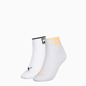 Medias Puma Mujer Placed Blanco Paquete De 2