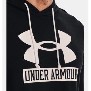 Buzo Under Armour Rival Terry Logo Negro Hombre