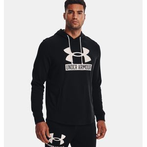 Buzo Under Armour Rival Terry Logo Negro Hombre