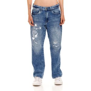 Jean Rigido Para Mujer Pales Low   Pilatos