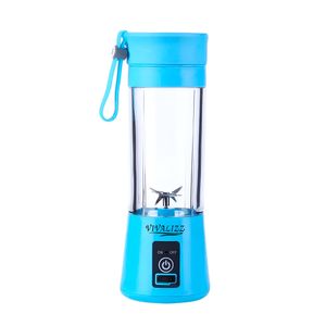 Licuadora Portatil ZEBBRIS Mini 380ML Azul