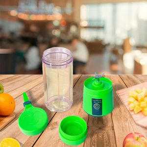 Licuadora Portatil ZEBBRIS mini 380ML Verde