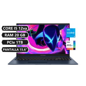 Computador Portátil Asus 16 Pulgadas Intel Core I5 1235U 1 TB SSD 20 GB RAM DDR4 FHD Grafica Intel Iris Plus Xe X1504ZA
