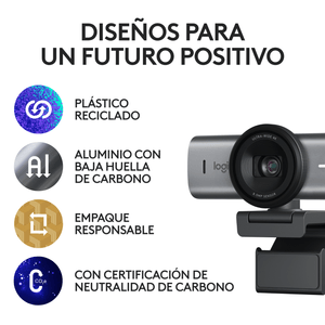 Cámara Web Logitech Mx Brio Ultra HD 4K Para Colaboración