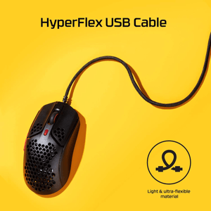 Hyperx Pulsefire Haste Mouse Gamer Rgb 16000dpi Negro Rojo
