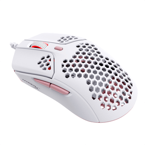 Hyperx Pulsefire Haste Mouse Gamer Rgb 16000dpi Blanco-Rosa