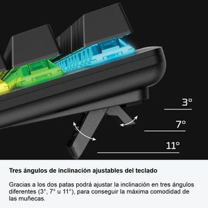 Teclado Gamer Mecánico Hyperx Alloy Origins Core RGB  Blue