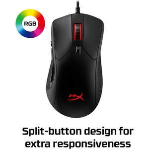 Hyperx Pulsefire Raid Mouse Gamer RGB Programable, 11 Botones