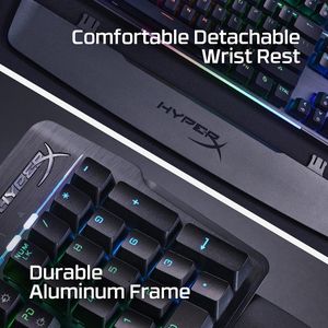 Teclado Gamer Mecánico Hyperx Alloy Mkw100 Rgb Red  Inglés