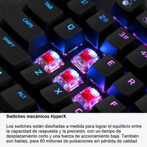 Teclado Gamer Mecánico Hyperx Alloy Origins Core Rgb Inglés