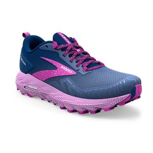 Tenis Brooks Cascadia 17 Mujer Azul/Morado