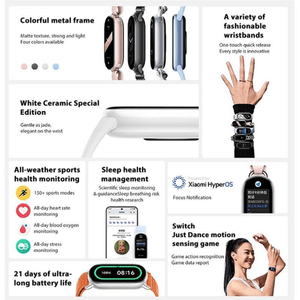 Xiaomi Smart Band 9 Pulsera Inteligente Smartwatch Bt Slvr