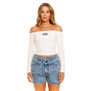 Camiseta Manga Larga Para Mujer Girbaud