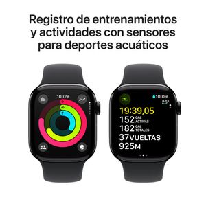Apple Watch Series 10 (GPS) -  42mm - Negro -  S/M