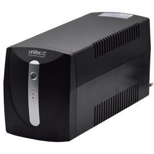 UPS Interactiva Unitec de 1500VA/900W con 6 Tomas (4 Backup)
