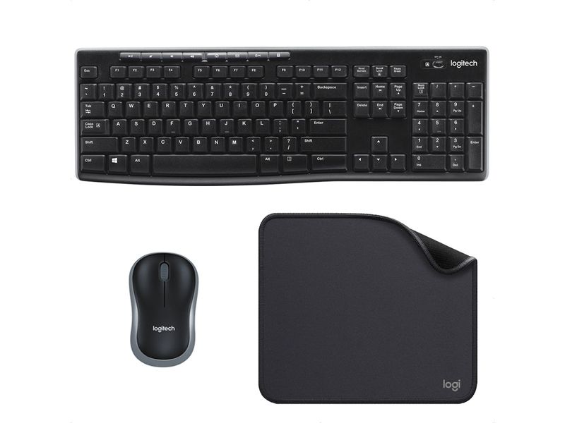 Logitech Mk270 Wireless Keyboard And Mouse Combo Combo Inalámbrico - Main Image