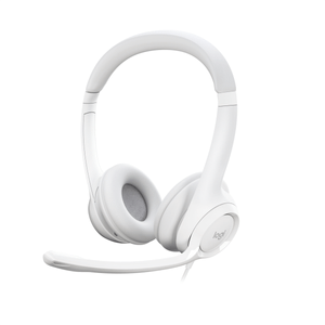 Diadema Usb Logitech H390 Mic Sin Ruido Y Controles Blanco