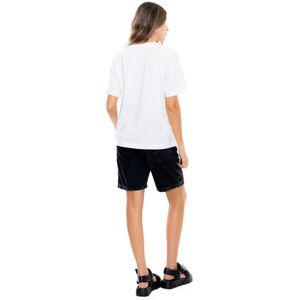 Camiseta Manga Corta Con Estampado En Frente