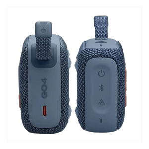 Parlante JBL Go4 Portátil Bluetooth Resiste Agua - Azul