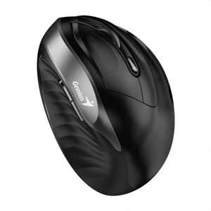 Mouse Vertical Genius Ergo 8250s Inalámbrico 6 Botones, Gray