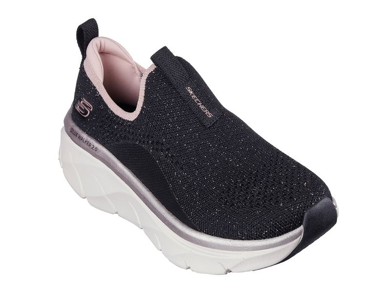 TENIS SKECHERS MUJER 150098BKRG D'LUX WAL Agaval