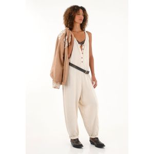 Enterizo oversize en lino 100% para mujer