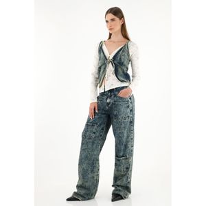 Chaleco en denim para mujer