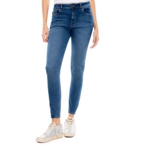 Medium Waist Skinny Fit Jeans Tono Medio