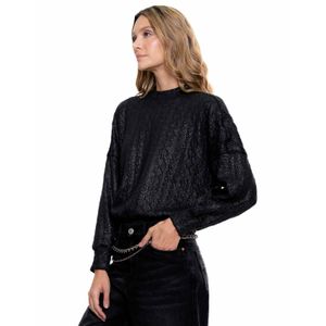 Buzo Tejido Con Detalle En Lurex