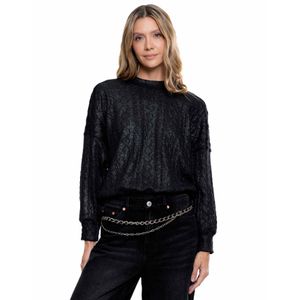 Buzo Tejido Con Detalle En Lurex