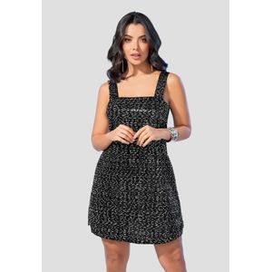 Vestido Corto Mujer Negro Mp 105180