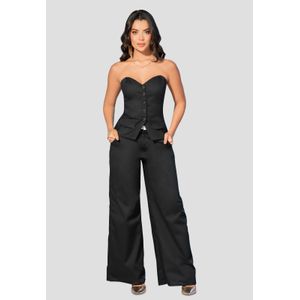 Pantalón Mujer Negro Mp 105619