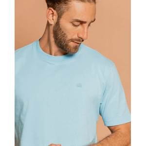 Camiseta Basic Regular Azul Claro