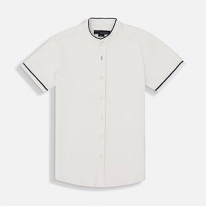 Polo Manga Corta Color Ivory Para Hombre