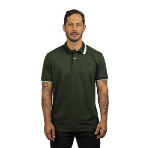 Camiseta tipo polo para hombre laguna blue