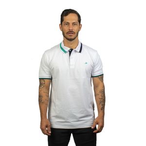 Camiseta tipo polo para hombre laguna blue