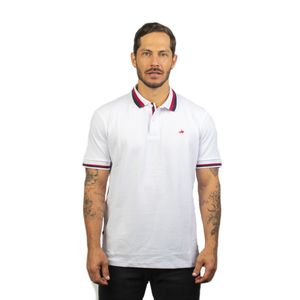 Camiseta tipo polo para hombre laguna blue