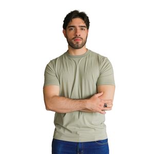 Camiseta para hombre verde laguna blue